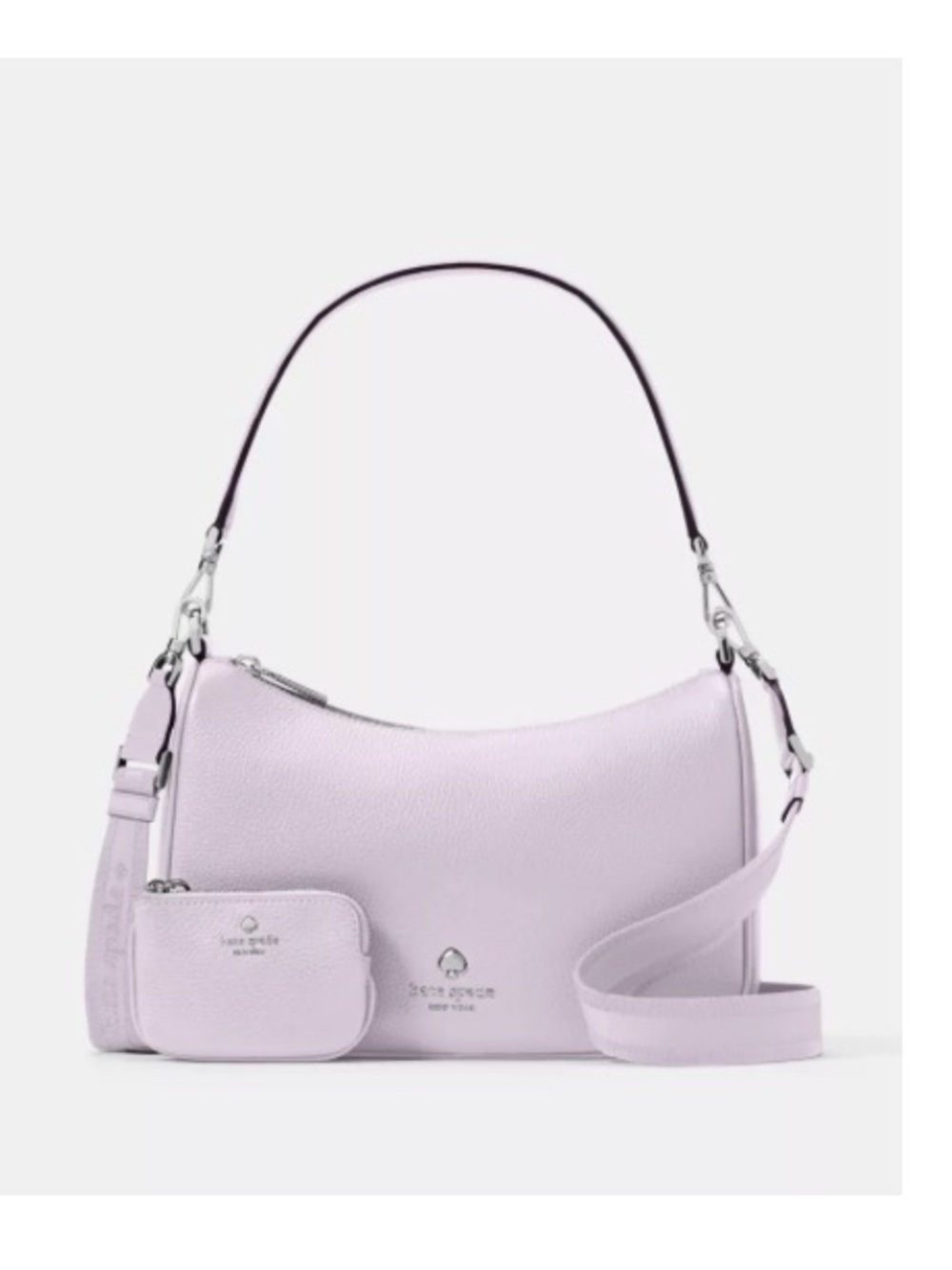 💖SPOTLIGHT💖NWT Kate Spade Emma Shoulder Bag in Light Frozen Lilac